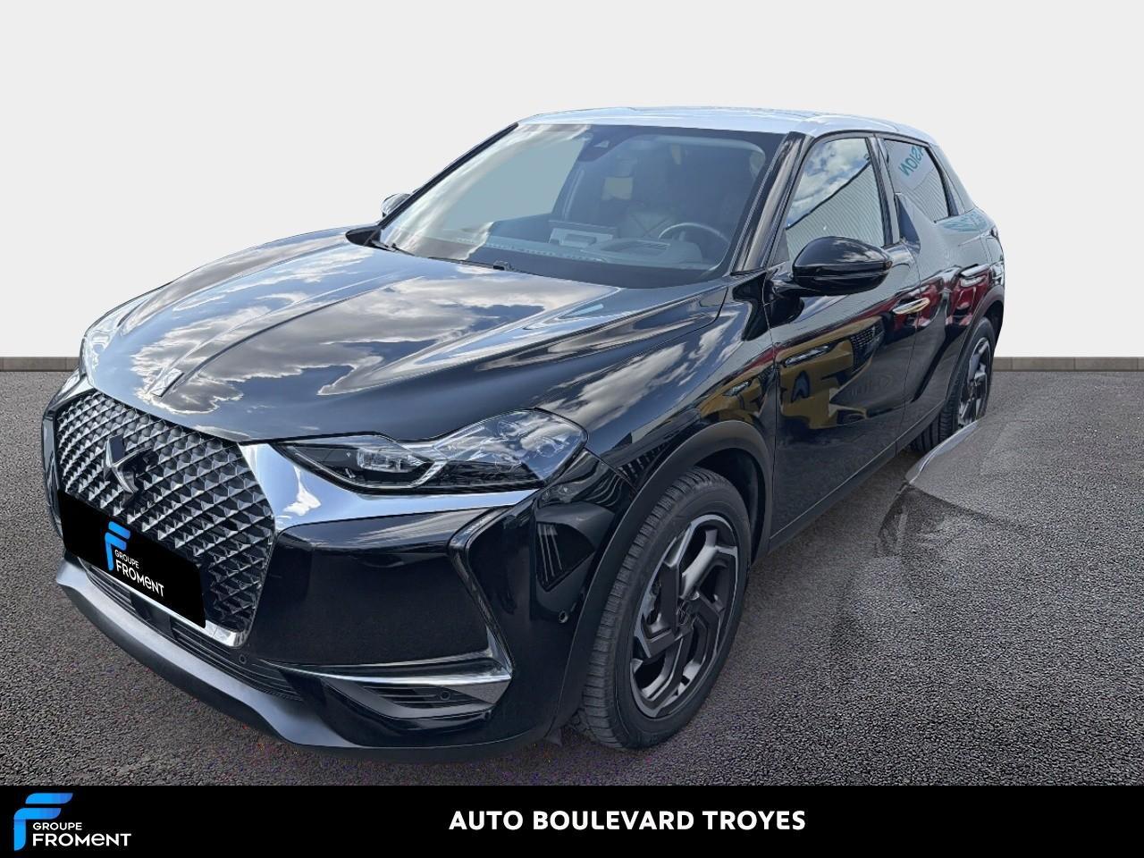 Base Ds3 DS DS3 CROSSBACK DS3 Crossback PureTech 130 EAT8 Grand Chic 2019 Noir